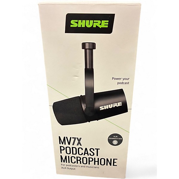 Used Shure MV7X Dynamic Microphone