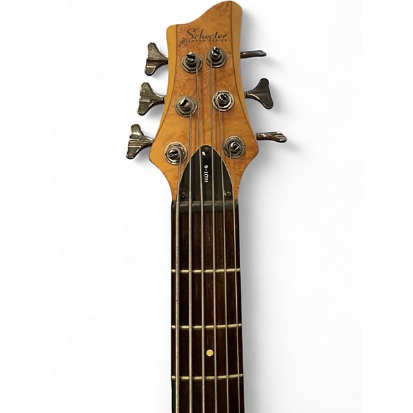 Used Schecter Guitar Research Riot 6 Natural Solid Body Electric Guitar