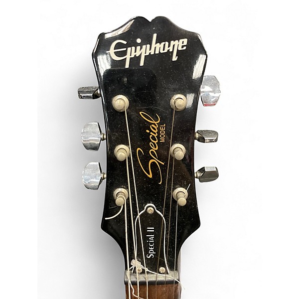 Used Epiphone Les Paul Special II Black Solid Body Electric Guitar