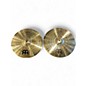 Used MEINL 14in HCS Hi Hat Pair Cymbal thumbnail