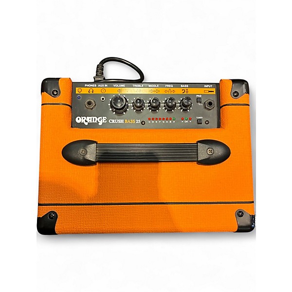 Used Orange Amplifiers Crush Bass 25 Bass Combo Amp