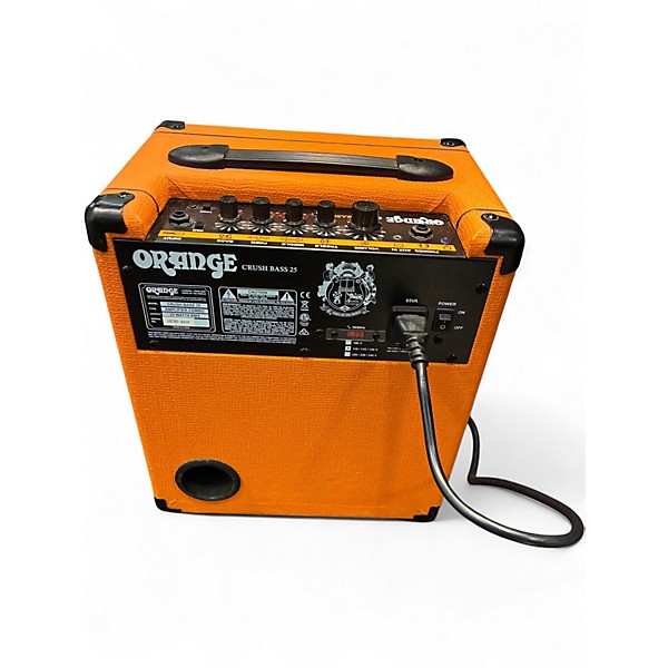 Used Orange Amplifiers Crush Bass 25 Bass Combo Amp