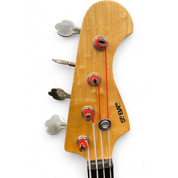 Used Sei Bass Jazz Bass 4 Natural Electric Bass Guitar