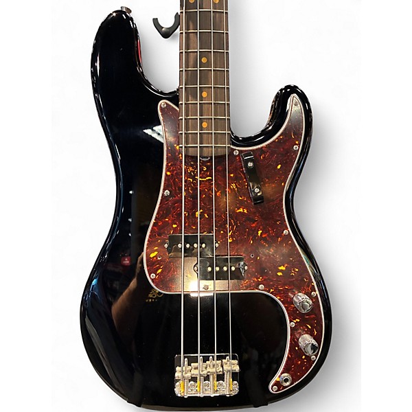Used 2024 Fender American Vintage II 1960 Precision Bass Black Electric Bass Guitar
