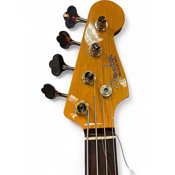 Used 2024 Fender American Vintage II 1960 Precision Bass Black Electric Bass Guitar