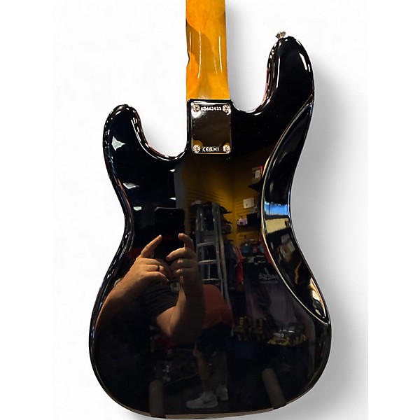 Used 2024 Fender American Vintage II 1960 Precision Bass Black Electric Bass Guitar