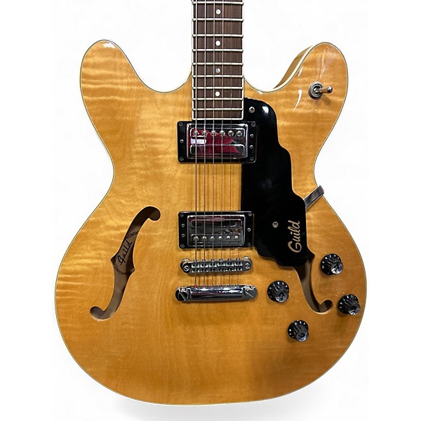 Used 1998 Guild Starfire IV Blonde Hollow Body Electric Guitar