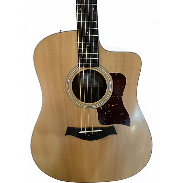 Used Taylor 210CE Natural Acoustic Electric Guitar