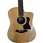 Used Taylor 210CE Natural Acoustic Electric Guitar