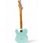 Used Fender Deluxe Nashville Telecaster Blue Solid Body Electric Guitar
