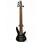Used Ibanez SR306 Trans Black Electric Bass Guitar thumbnail