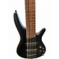 Used Ibanez SR306 Trans Black Electric Bass Guitar