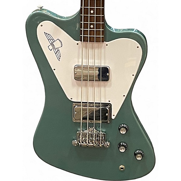 Used Gibson Thunderbird Green Electric Bass Guitar