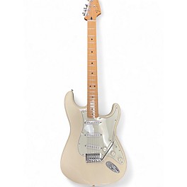 Used Fender Standard Stratocaster Olympic White Solid Body Electric Guitar