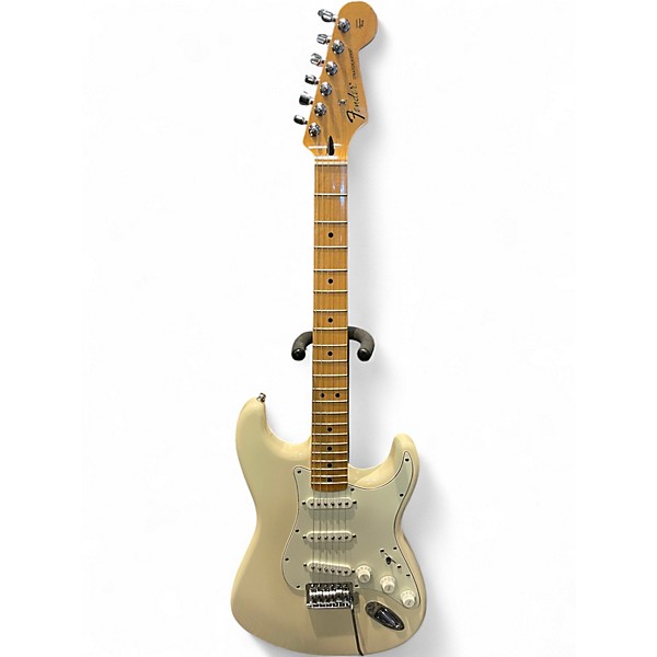 Used Fender Standard Stratocaster Arctic White Solid Body Electric Guitar
