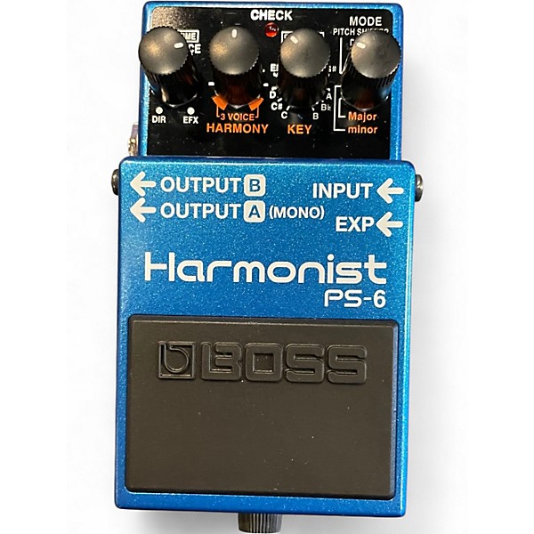 Used BOSS PS6 Harmonist Effect Pedal