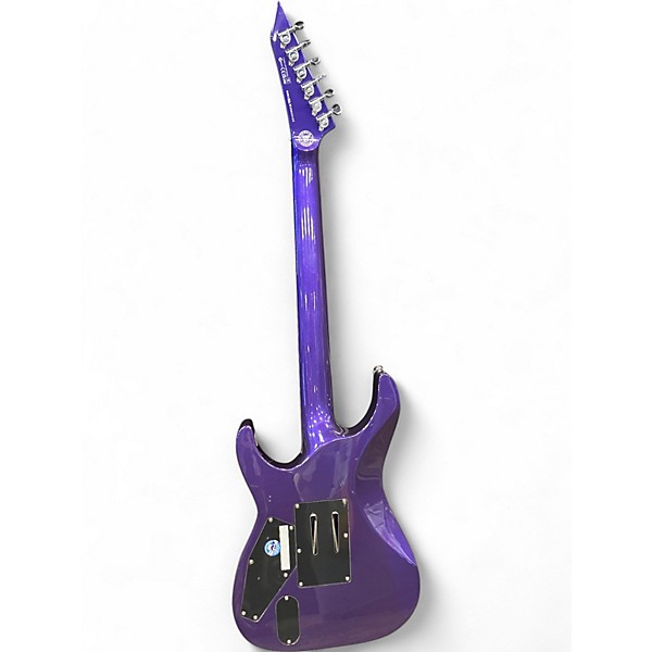 Used ESP LTD M-1 Custom 87' Dark Metallic Purple Solid Body Electric Guitar
