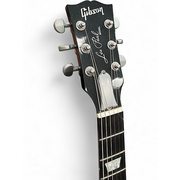 Used Gibson LES PAUL PLATINUM Black Solid Body Electric Guitar