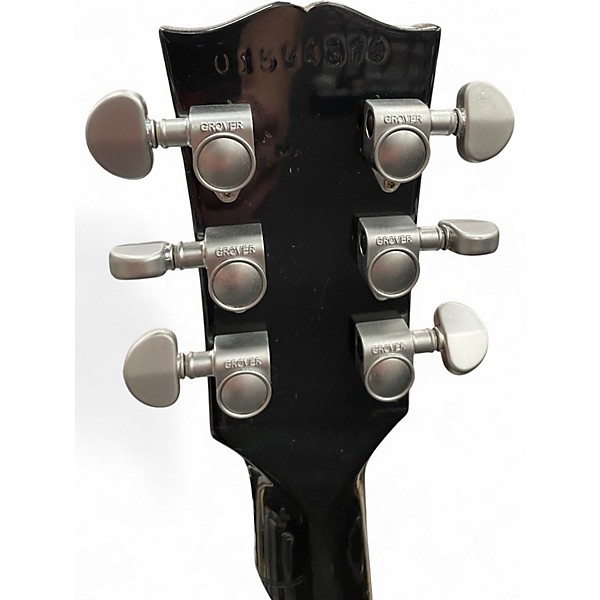 Used Gibson LES PAUL PLATINUM Black Solid Body Electric Guitar