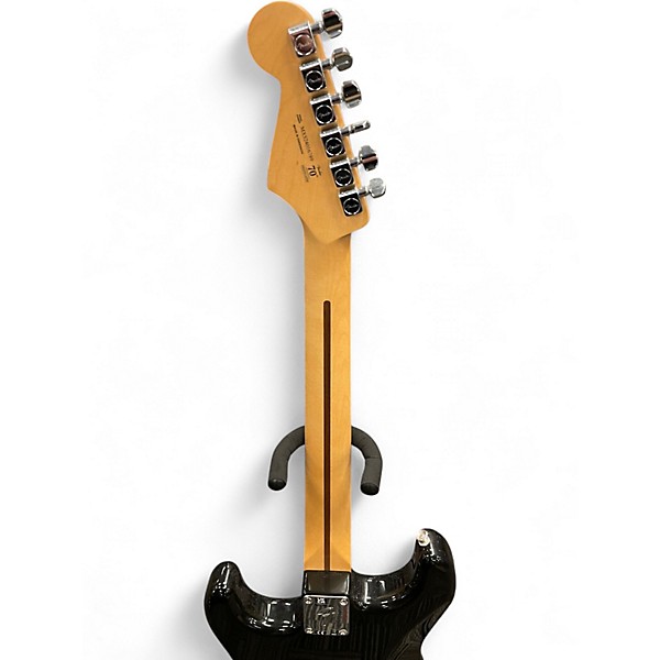 Used Fender Player Stratocaster Black Solid Body Electric Guitar