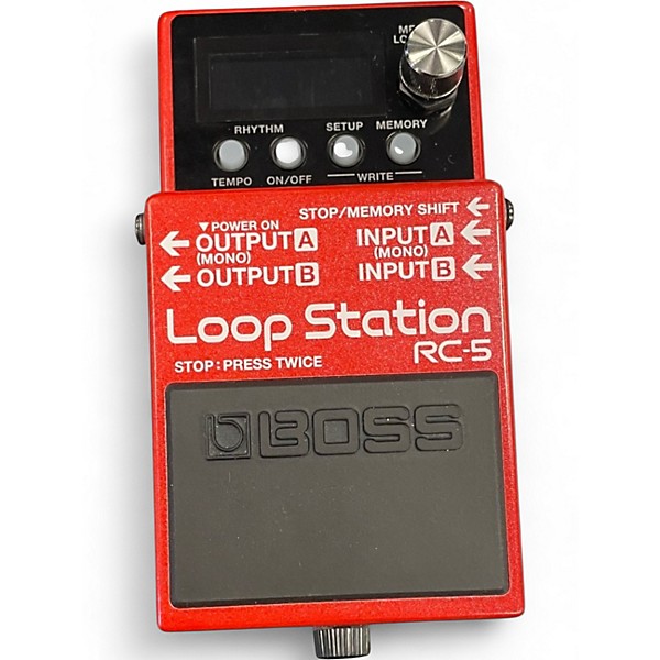 Used BOSS RC-5 Loop Station Pedal