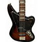 Used Squier JAGUAR BASS 2 Tone Sunburst Electric Bass Guitar