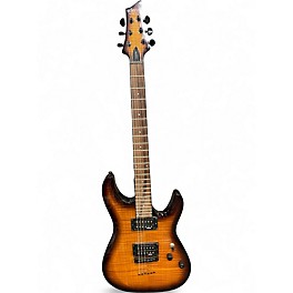 Used Schecter Guitar Research C6 ELITE Sunburst Solid Body Electric Guitar