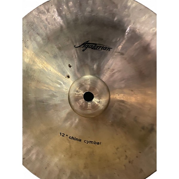 Used Agazarian 12in CHINA CYMBAL Cymbal