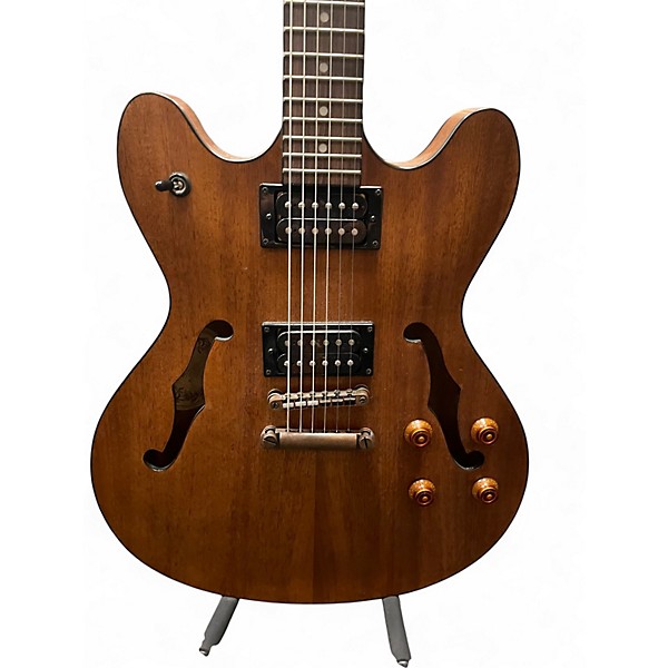 Used Washburn HB32DM Natural Hollow Body Electric Guitar