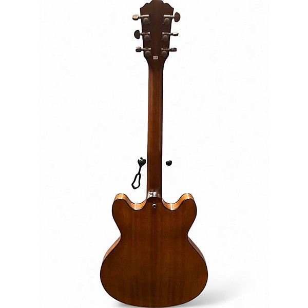 Used Washburn HB32DM Natural Hollow Body Electric Guitar