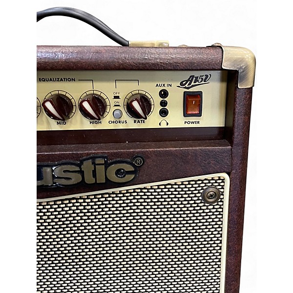 Used Acoustic A15 15W 1x6.5 Acoustic Guitar Combo Amp