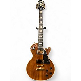 Used Epiphone Les Paul Custom koa Natural Solid Body Electric Guitar
