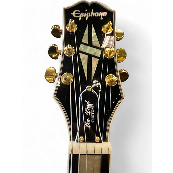 Used Epiphone Les Paul Custom koa Natural Solid Body Electric Guitar