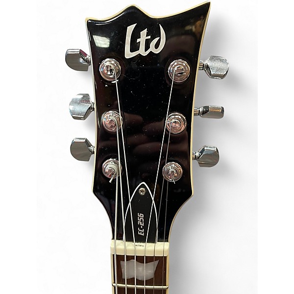 Used ESP LTD EC256FM Honey Amber Solid Body Electric Guitar