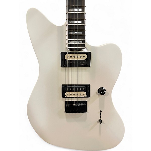 Used Fender Jim Root Signature Jazzmaster white Solid Body Electric Guitar