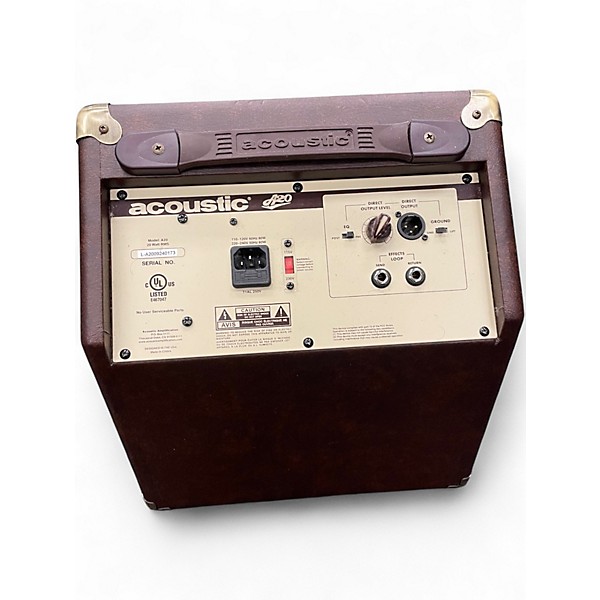 Used Acoustic A20 20W Acoustic Guitar Combo Amp