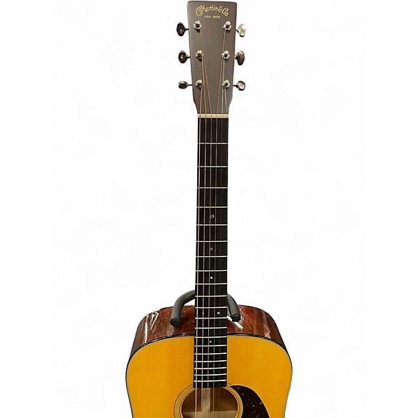 Used 2022 Martin D18 Natural Acoustic Guitar