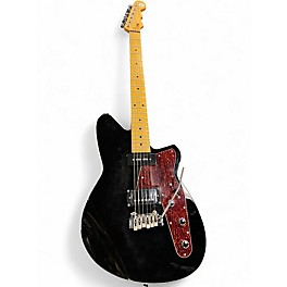 Used Reverend double agent W Black Solid Body Electric Guitar