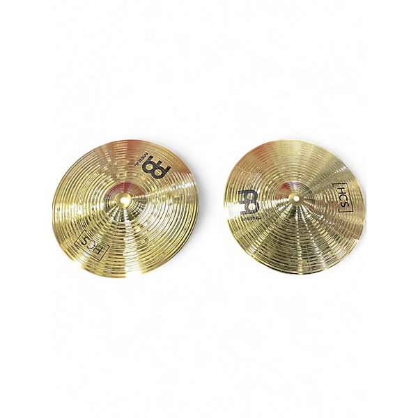 Used MEINL 14in HCS Hi Hat Pair Cymbal