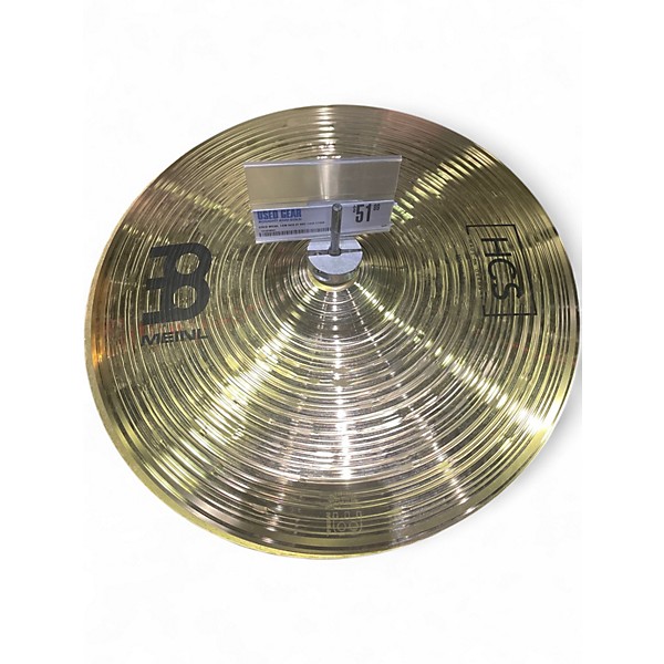 Used MEINL 14in HCS Hi Hat Pair Cymbal