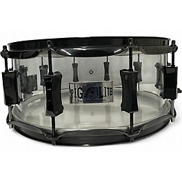 Used Pork Pie USA 14.25in PIG LITE CLEAR SNARE Clear Drum