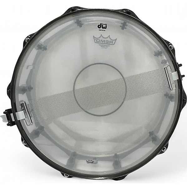 Used Pork Pie USA 14.25in PIG LITE CLEAR SNARE Clear Drum