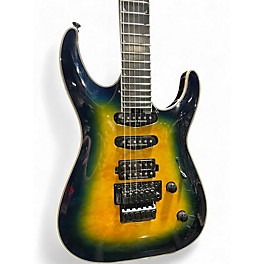 Used Jackson Pro Plus Series Soloist SLA3Q Electric Guitar Amber Blue Bur AMBER BLUE BURST Solid Body Electric Guitar
