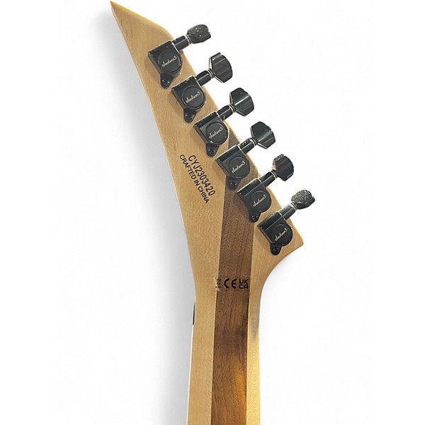 Used Jackson Pro Plus Series Soloist SLA3Q Electric Guitar Amber Blue Bur AMBER BLUE BURST Solid Body Electric Guitar