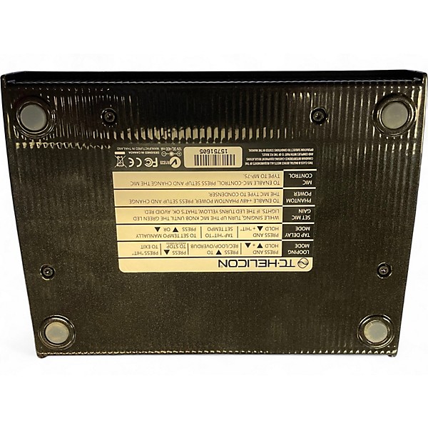 Used TC Helicon Play Acoustic Vocal Processor