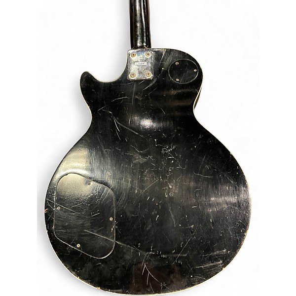 Used Memphis Les Paul Style Japan Black Solid Body Electric Guitar