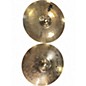Used SABIAN 14in SIGNATURE DAVE WECKL EVOLUTION HI HAT PAIR Cymbal thumbnail