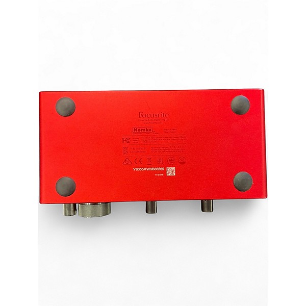 Used Focusrite Scarlett 2i2 Audio Interface