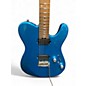 Used Eart TL-380 Pearl Blue Solid Body Electric Guitar