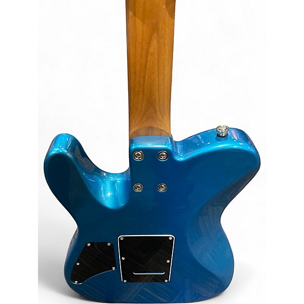 Used Eart TL-380 Pearl Blue Solid Body Electric Guitar